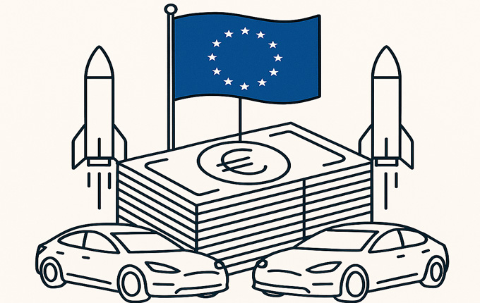 EU-Subventionen für Elon Musk: Wie Tesla und SpaceX von Europa profitieren