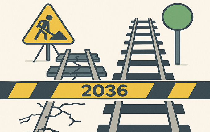 Bahn-Generalsanierung verzögert sich – Abschluss erst 2036 geplant