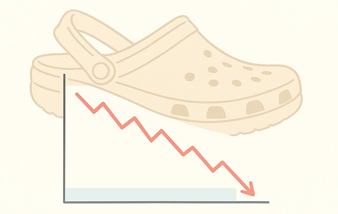 Crocs-Aktie unter Druck: Zölle und veränderte Trends belasten Geschäft