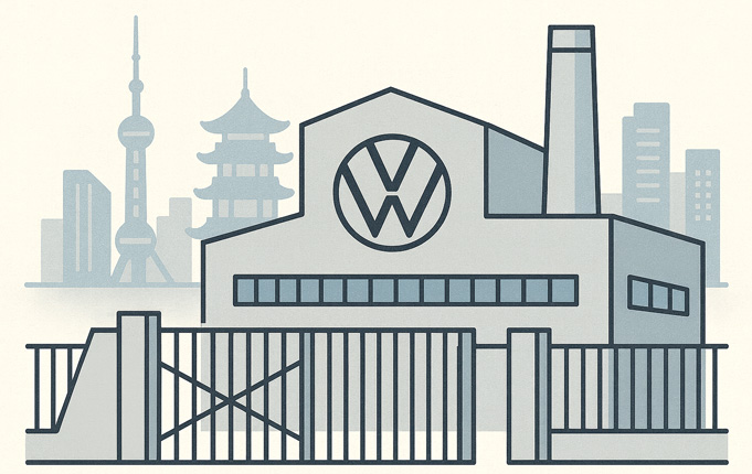 Volkswagen Werk in China schließt – Signal für tiefgreifenden Strategiewechsel