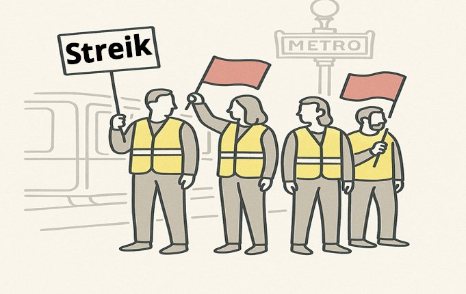 Landesweite Streiks gegen Sparpläne in Frankreich