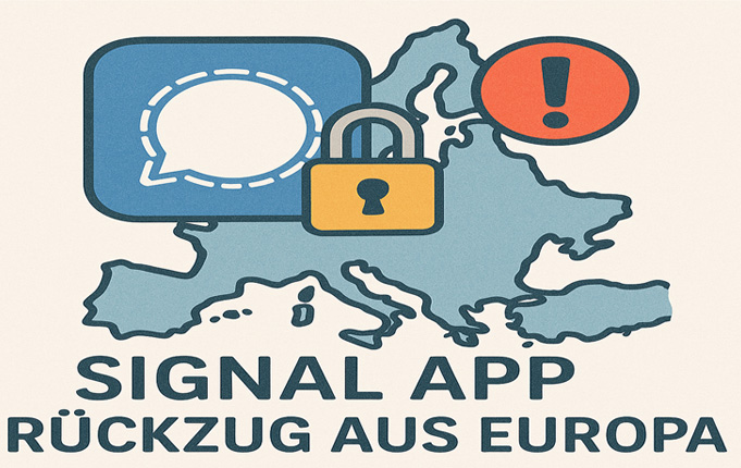 Signal App Rückzug aus Europa – Streit um Chatkontrolle eskaliert